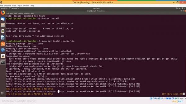 Docker Installation In Ubuntu | How To Install Docker In Ubuntu? | Docker Installation | Simplilear