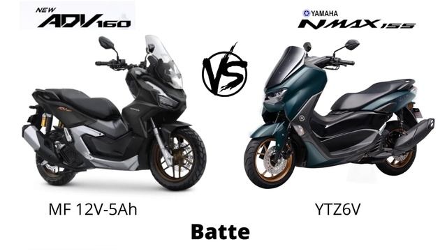 Honda ADV 160 vs Yamaha Nmax 155 │ 2022 specs comparison смотреть онлайн
