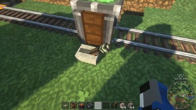 Minecraft Create: Filtered Portable Storage Interface смотреть онлайн