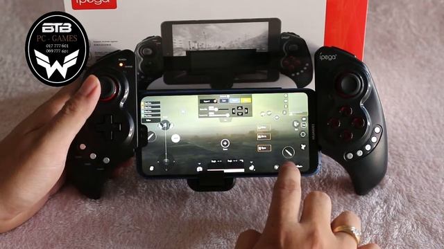 How to direct play pubg with ipega 9023 BY BTB PC GAME смотреть онлайн