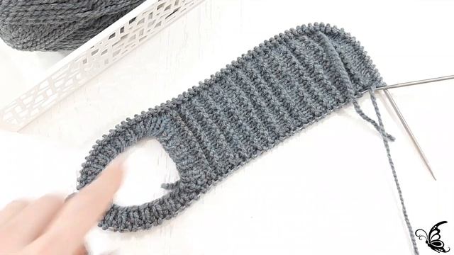 Следки на круговых спицах//Мужские следки с одним швом//Справится даже новичок//Подробней уже некуд