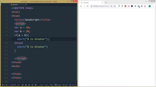 JavaScript Alert Box Tutorial in Hindi / Urdu смотреть онлайн