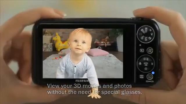Fujifilm FinePix Real 3D W3 Digital Camera with 3.5-Inch LCD Camera & Photo смотреть онлайн