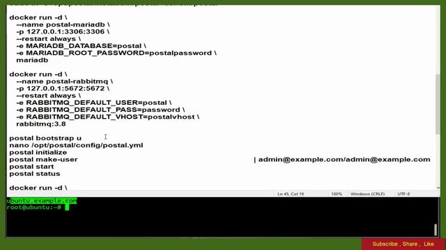 How To Install Postal SMTP Server On Ubuntu 20.04 ( Docker Version ) смотреть онлайн