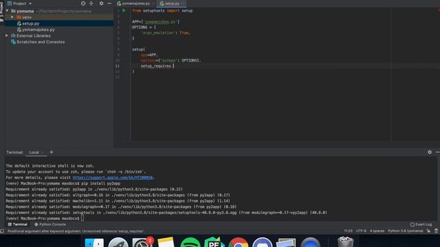 Convert python script to DMG file [MacOS] смотреть онлайн