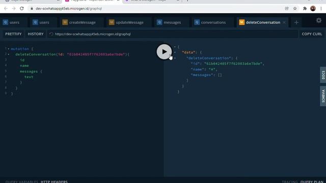 Consume Microgen GraphQL API - Delete Record смотреть онлайн