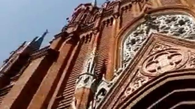 Вход прихода Непорочного Зачатия Пресвятой Девы Марии Римско-Католической Церкви в Москве смотреть онлайн