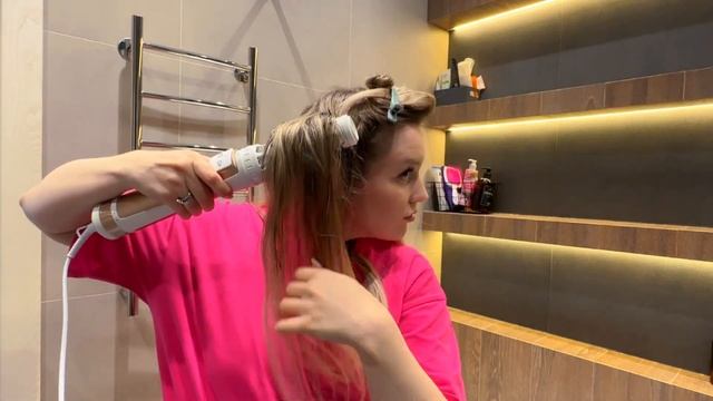 УКЛАДКА НА ФЕН-ЩЕТКУ ROWENTA | ДЛИННЫЕ ВОЛОСЫ ЗА 15 МИНУТ