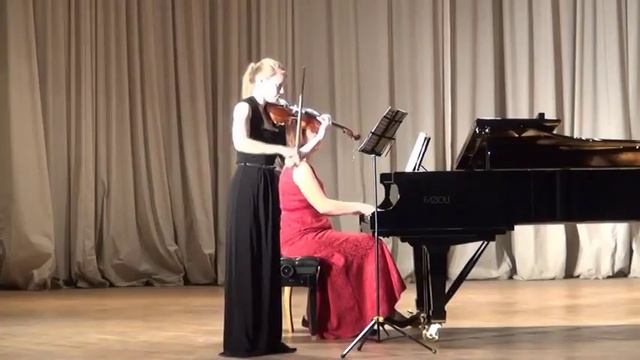 Л. Бетховен Соната №9 для скрипки и фортепиано. Наталья Степанова, Наталья Шавеко смотреть онлайн