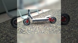 Самокат из гироскутера своими руками