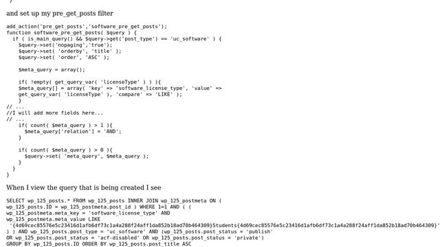 Wordpress: What is the random string I am seeing when I use get_query_var? смотреть онлайн