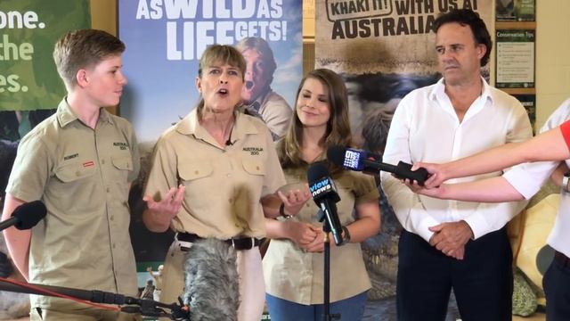 Steve Irwin Awarded Hollywood Star