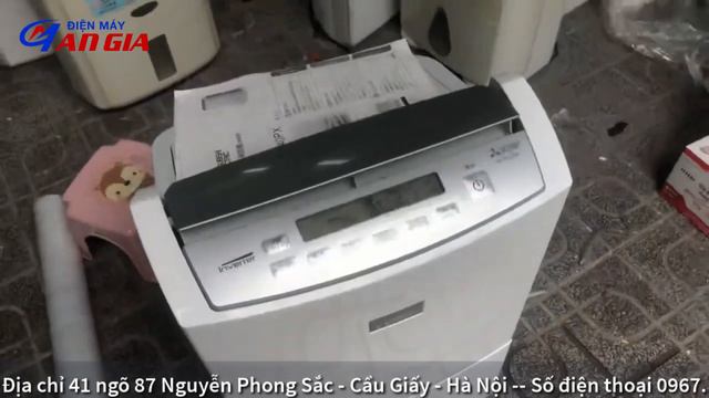 Siêu phẩm máy hút ẩm Mitsubishi 24 lít điện nội địa nhật siêu khủng смотреть онлайн