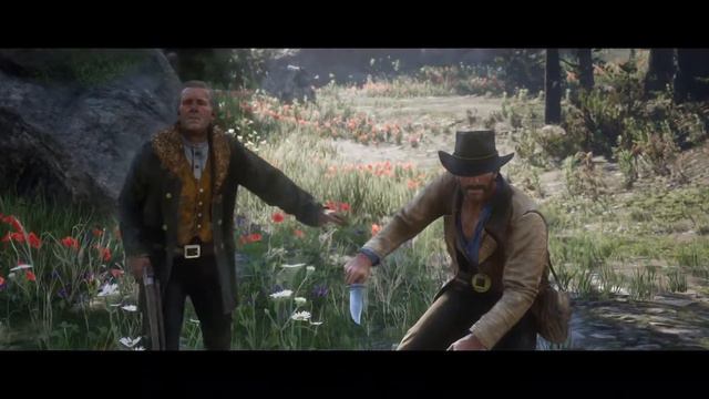 Red Dead Redemption 2 Часть 6: Охота на Медведя, Засада на дороге и Старая Любовь Артура! смотреть онлайн