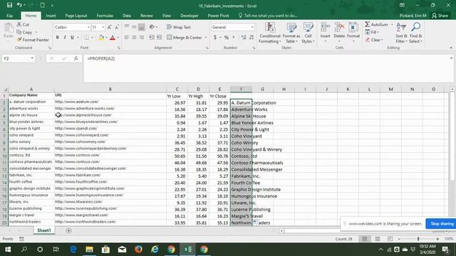 MOAC Excel 2016 Project 10-3 смотреть онлайн