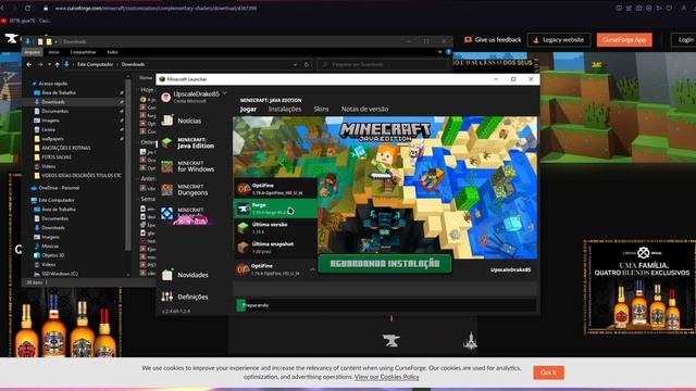 ✔COMO INSTALAR SHADERS NO MINECRAFT ATULIZADO смотреть онлайн