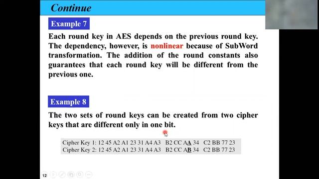 Key Generation Algorithm of AES, Adding Key and Key Expansion, Lecture #6 смотреть онлайн