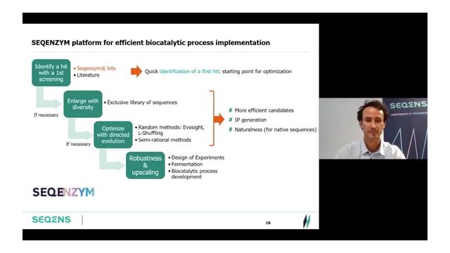 Biocatalysis From Lab To Industrial Scale », By Proteus