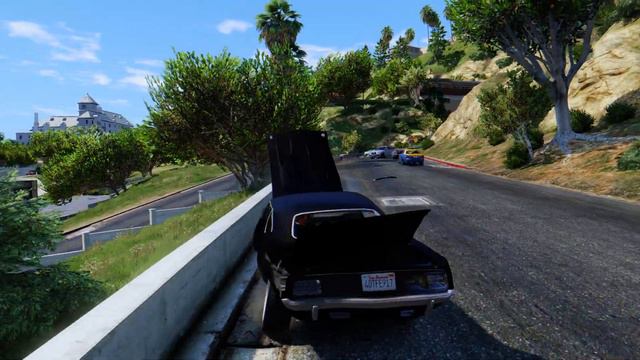GTA V PC Mods - Plymouth Barracuda 1970 [DOWNLOAD] смотреть онлайн