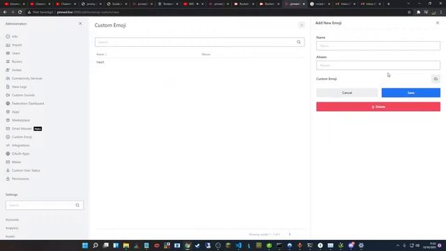 Rocket.Chat(Self-Hosted Discord Alternative) Custom Emotes testing смотреть онлайн