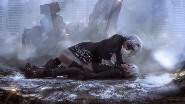 Animated NieR: Automata wallpaper смотреть онлайн