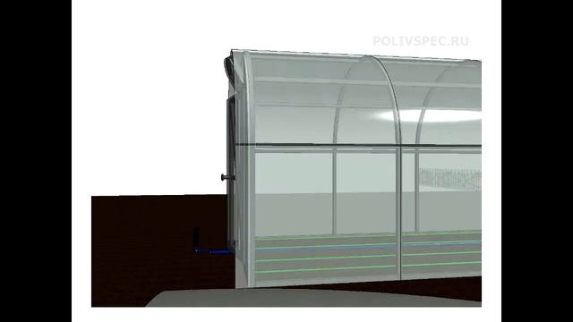 Проект полива в 3D. смотреть онлайн