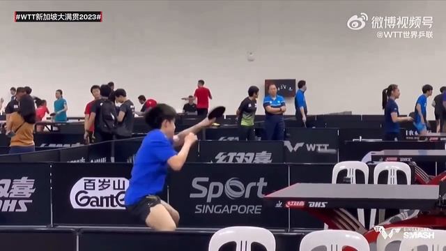 Ma Long training at Singapore смотреть онлайн