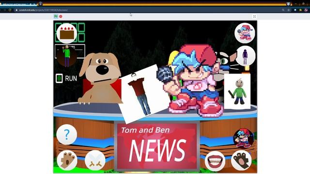 talking tom and ben news The Arctic bully ft Baldi remix 2 on Scratch смотреть онлайн