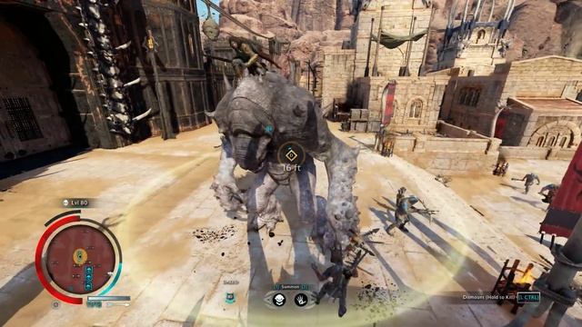 SHADOW OF WAR - UNIQUE DRAKE-KILLER STRONGHOLD BEASTMASTER OVERLORD DIFFICULTY NEMESIS IN DESERT смотреть онлайн