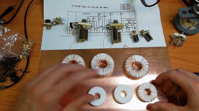 Трансивер РП-418м4 начало / ДПФ на фторопласте смотреть онлайн