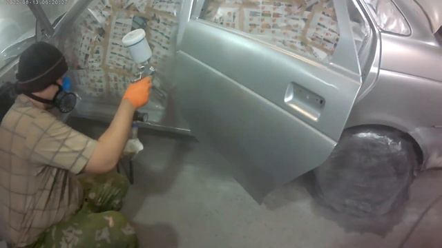 Государственная Приора 0522 Часть2 ПОКРАСКА!!! смотреть онлайн