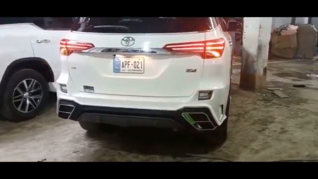 Face Uplift Fortuner in Lexus style смотреть онлайн