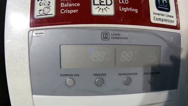 LG GC-B207GPQV Refrigerator Inverter Linear Compressor, Multi Air Flow, Express Freeze,Fridge смотреть онлайн