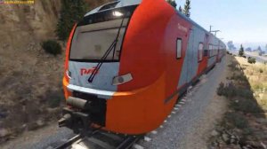 GTA 5 - Поезд Ласточка