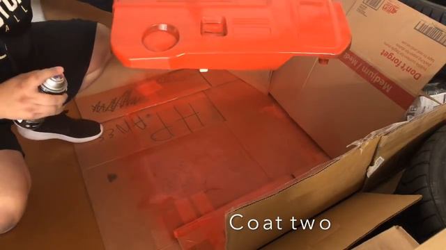 Wrinkle Red Engine Cover - Type Rish - 2018 Accord 2.0T смотреть онлайн