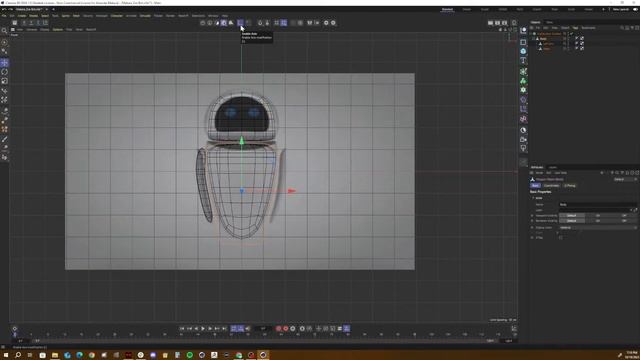 Fall 2023 AVC184_Modeling Eve in C4D смотреть онлайн