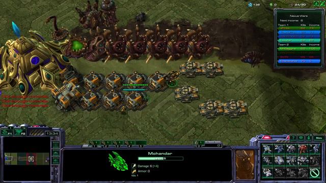 Starcraft Nexus wars one lane Terran Mech tutorial - Best Build Sc2 смотреть онлайн