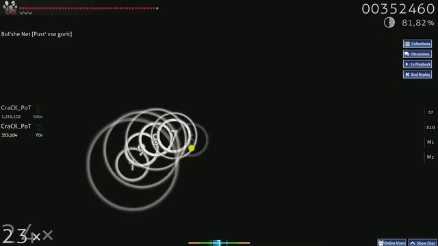 osu! Smerti Bol'she Net by NanaOku [Pust' vse gorit] | 83.23% 38❌ 5.35⭐ смотреть онлайн