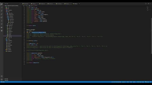 Зачем нужны select_related() и prefetch_related() в Django смотреть онлайн