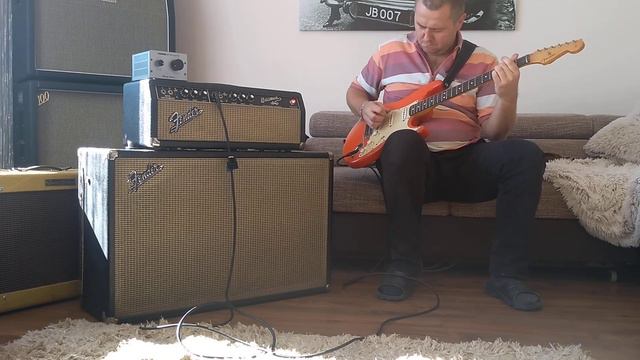 Fender Bassman Blackface AA165 1966r + Strat смотреть онлайн