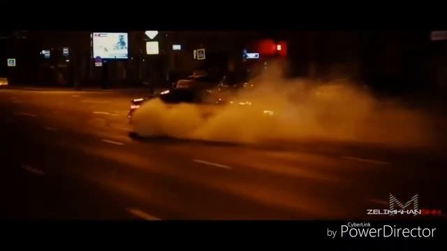 BMW M4 F82 Дрифт Московский ночь