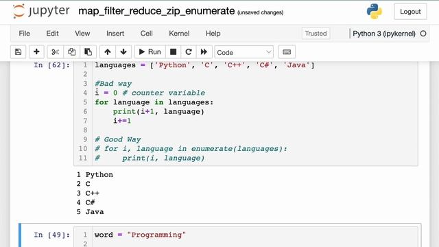 Enumerate Function and how it works in python || Python Beginner Tutorials. смотреть онлайн