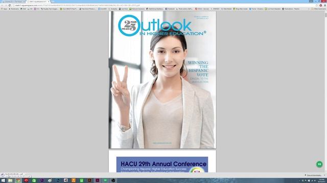 How to Download an Issue from Hispanic Outlook Magazine смотреть онлайн