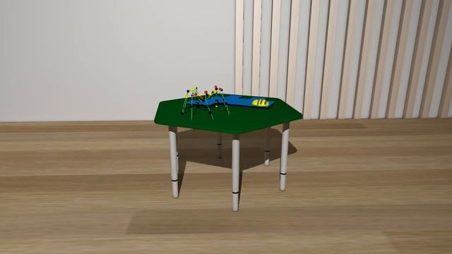 Игровой стол для развития мелкой моторики Маленькие горки