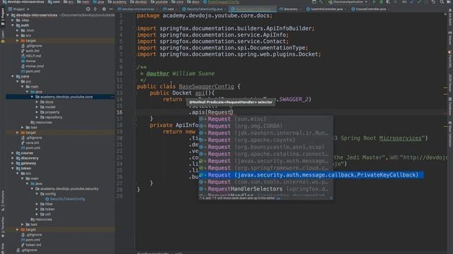 Spring Boot Microservices 09 - Swagger Documentation смотреть онлайн