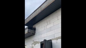 Софит из Профлиста. Свес крыши, куда проще чем думалось. Справится каждый