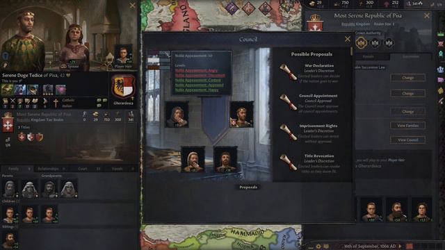 Government and Voting System Crusader Kings 3 mod - Res Publica смотреть онлайн