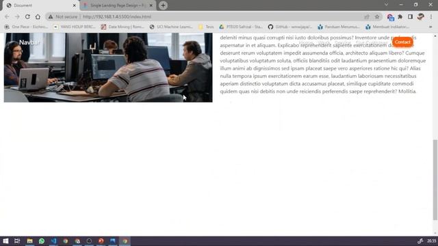 Single Landing Page - HTML, CSS + Bootstrap 5.2 - Part 4 - Artikel смотреть онлайн