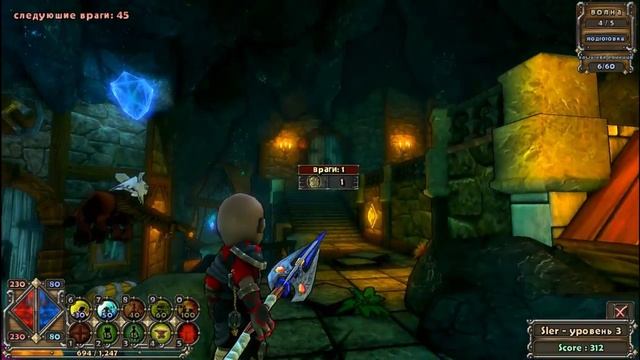 прохождение Dungeon Defenders смотреть онлайн