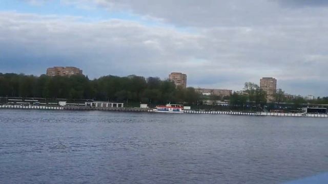 Прогулка на теплоходе от Захарково до Северного Речного вокзала. смотреть онлайн
